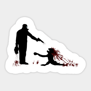 My Zombie Art Sticker